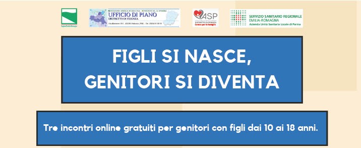 Figli si nasce, genitori si diventa. Incontri online gratuiti